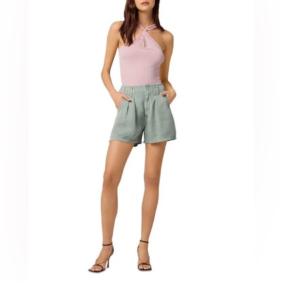 Joe's Jeans Pants - Joe's Jeans The Penelope Sea Grass Linen-Blend Short